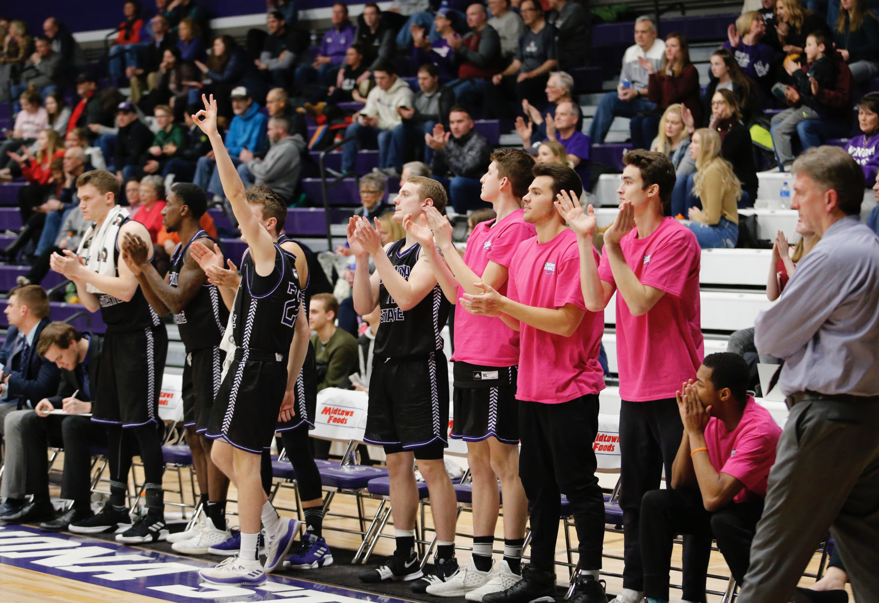 WSU MBB vs Mary 12